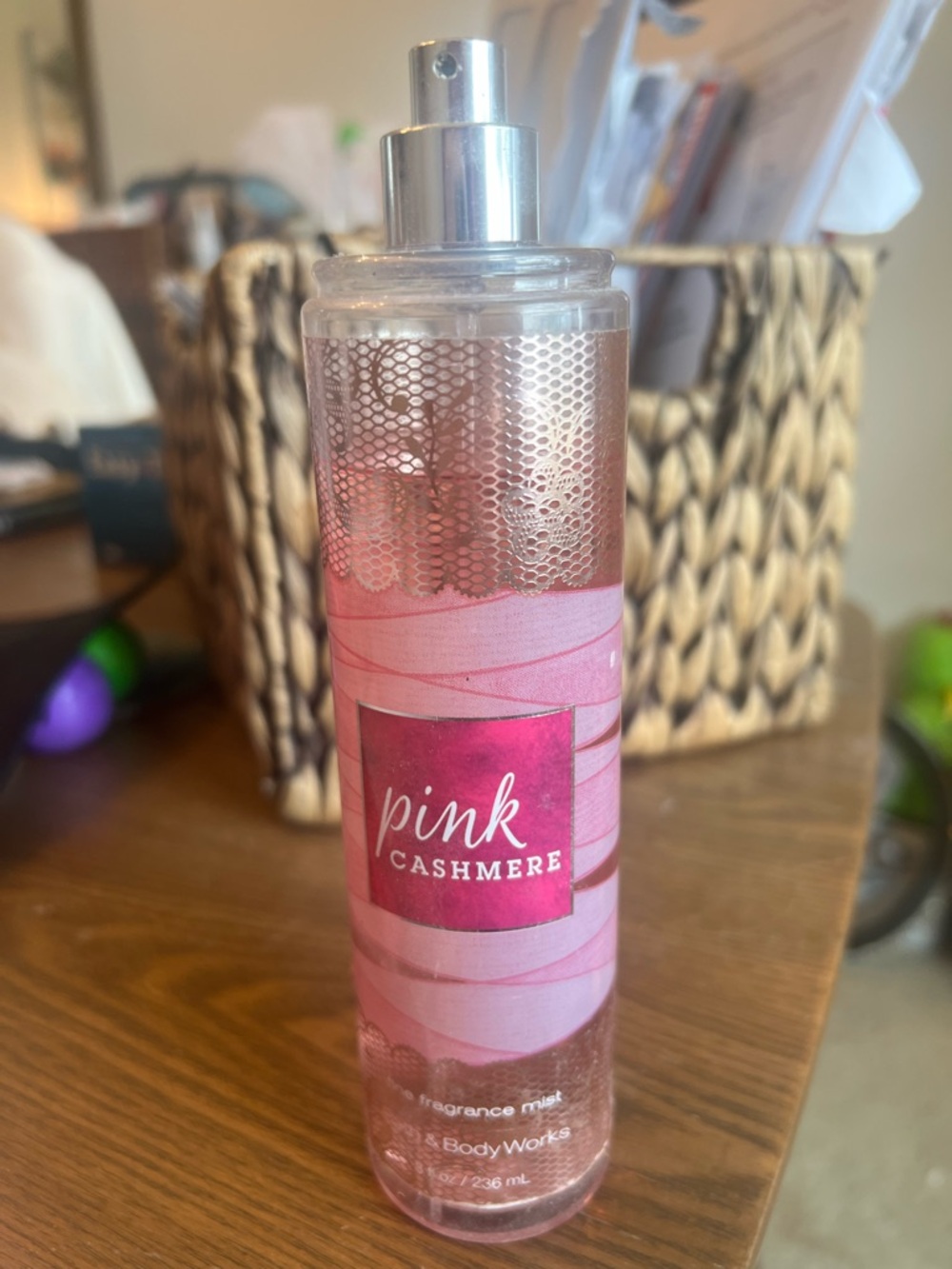 Bath And Body Works PINK CASHMERE Fragrance Mist 8fl